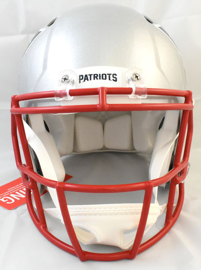 Kayshon Boutte Autographed New England Patriots Full Size Authentic Helmet