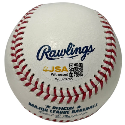 Kevin Mitchell Signed ROMLB Baseball with "89 NL MVP" Inscription (JSA Witness)