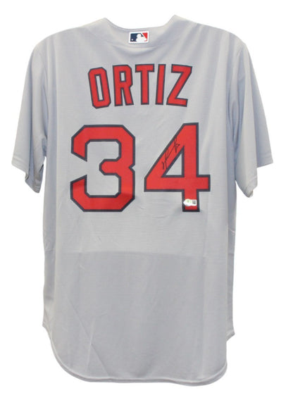 David Ortiz Autographed Boston Red Sox Nike Replica Jersey