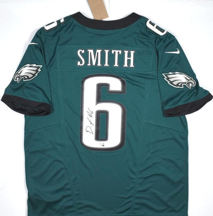 Devonta Smith Signed Philadelphia Eagles Nike Vapor Limited Jersey