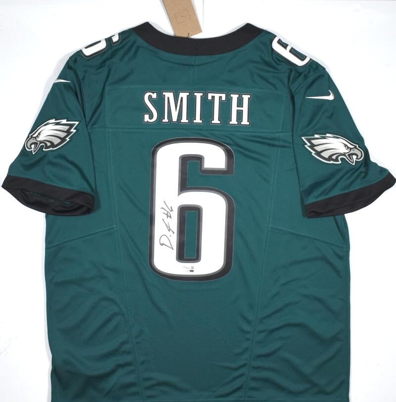 Devonta Smith Signed Philadelphia Eagles Nike Vapor Limited Jersey