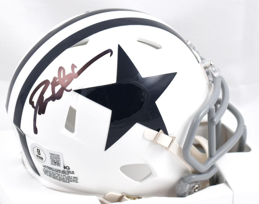 Deion Sanders Signed Dallas Cowboys 1960-63 Throwback Speed Mini Helmet