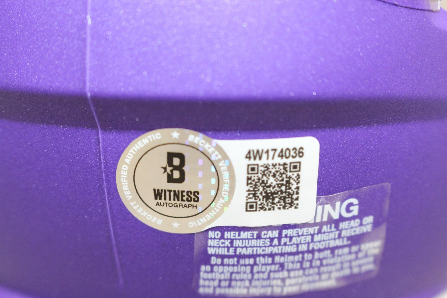 Blake Cashman Autographed Minnesota Vikings Mini Helmet