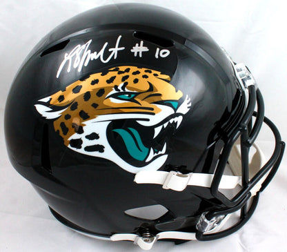 Laviska Shenault Jr Signed Jacksonville Jaguars Full Size Speed Helmet