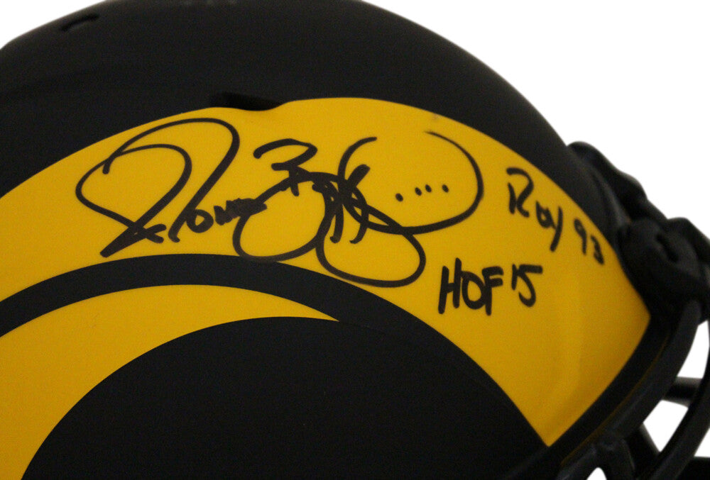 Jerome Bettis Signed Los Angeles Rams Authentic Eclipse Full Size Helmet