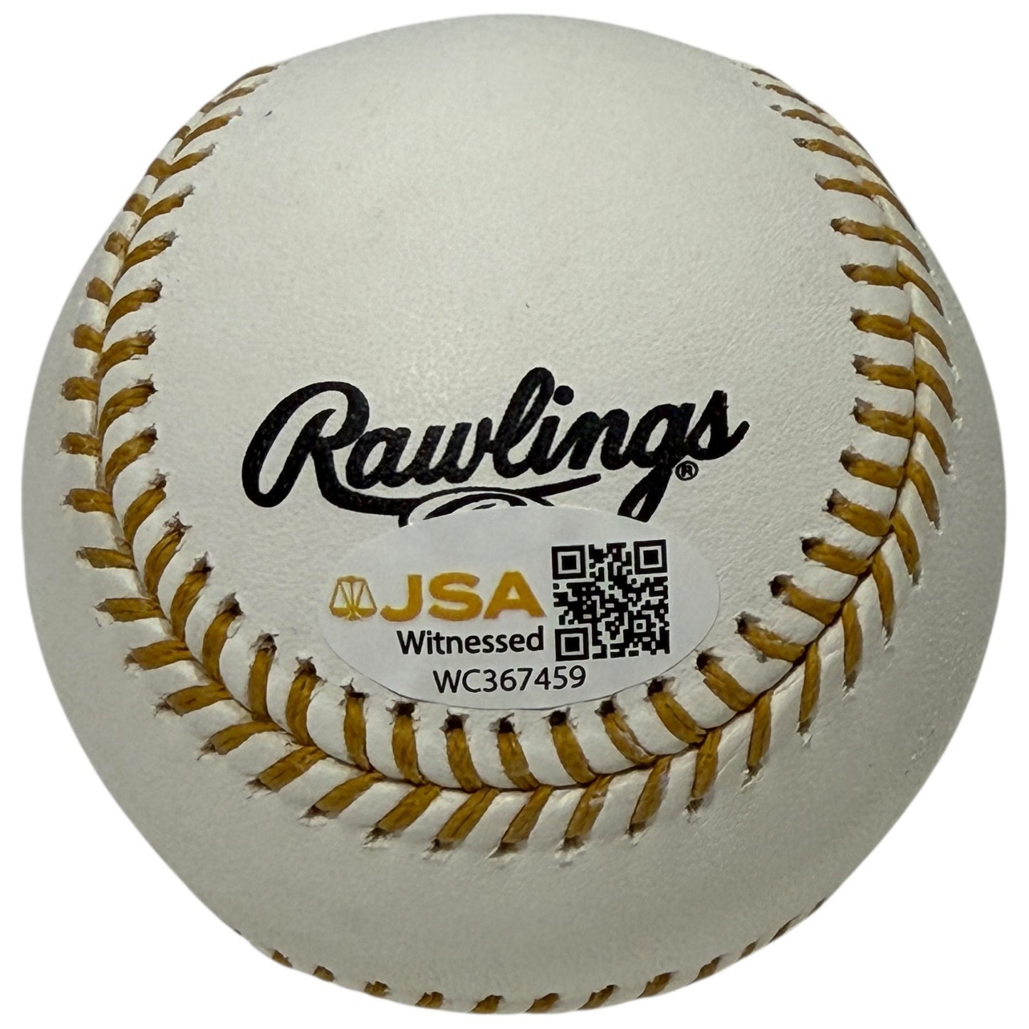 R.A. Dickey Autographed Rawlings Gold Glove Logo Baseball (JSA COA)