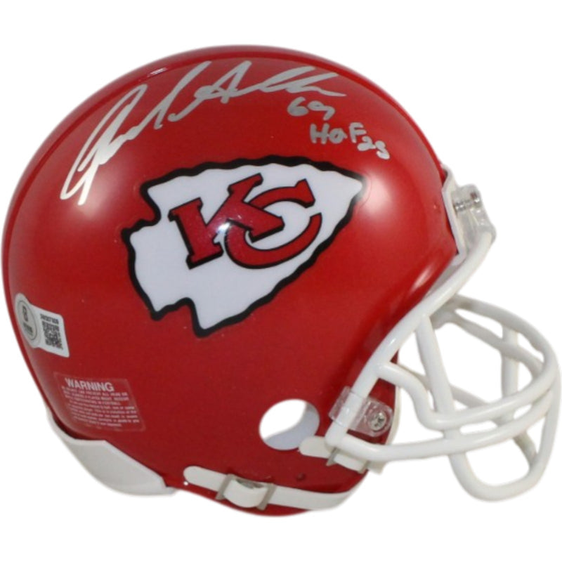 Jared Allen Autographed Kansas City Chiefs VSR4 Mini Helmet HOF Inscription