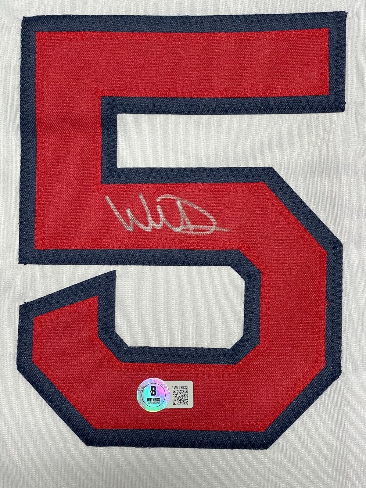 Wilyer Abreu Boston Red Sox Signed Custom White Jersey