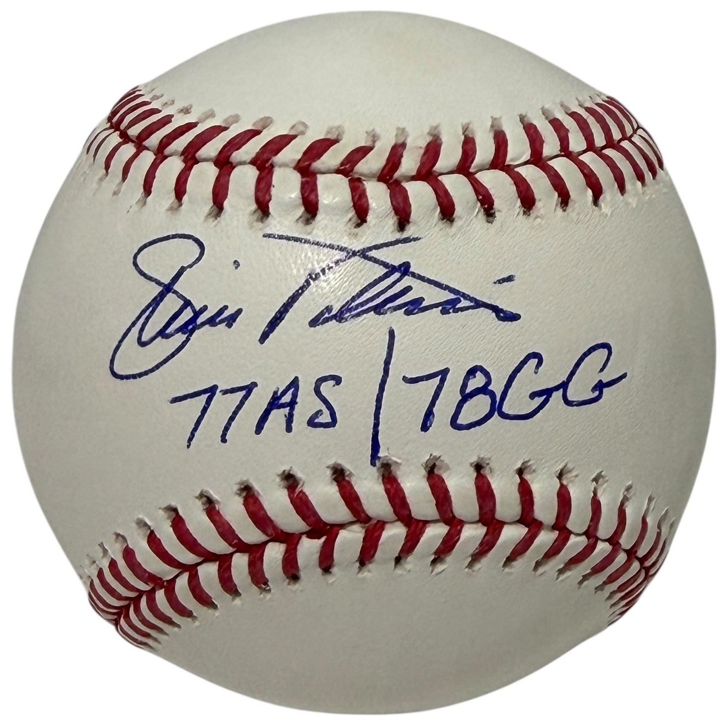 Ellis Valentine Signed ROMLB Baseball Montreal Expos Inscribed JSA