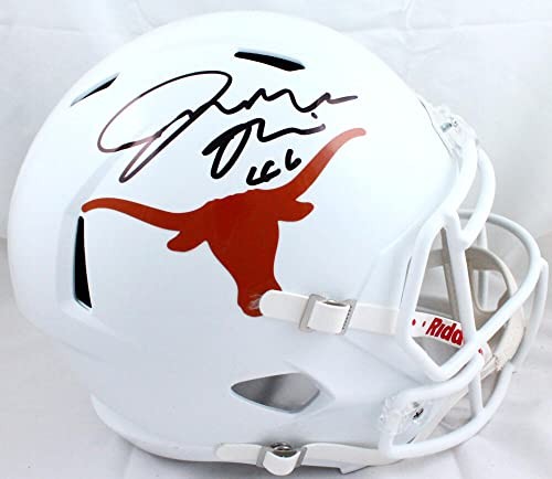 Joseph Ossai Signed Texas Longhorns Full Size Speed Helmet