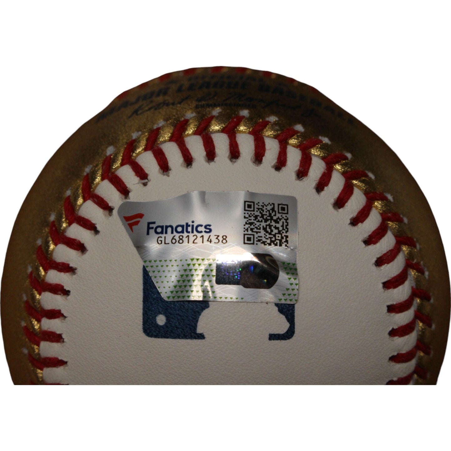 Jasson Dominguez Autographed New York Yankees White & Gold OML Baseball