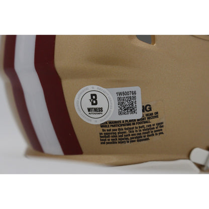Ken Norton Jr. San Francisco 49ers Autographed Mini Helmet
