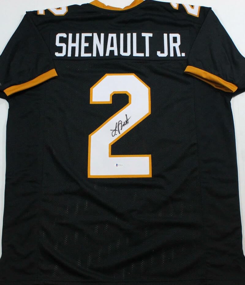 Laviska Shenault Jr Autographed Black College Style Jersey