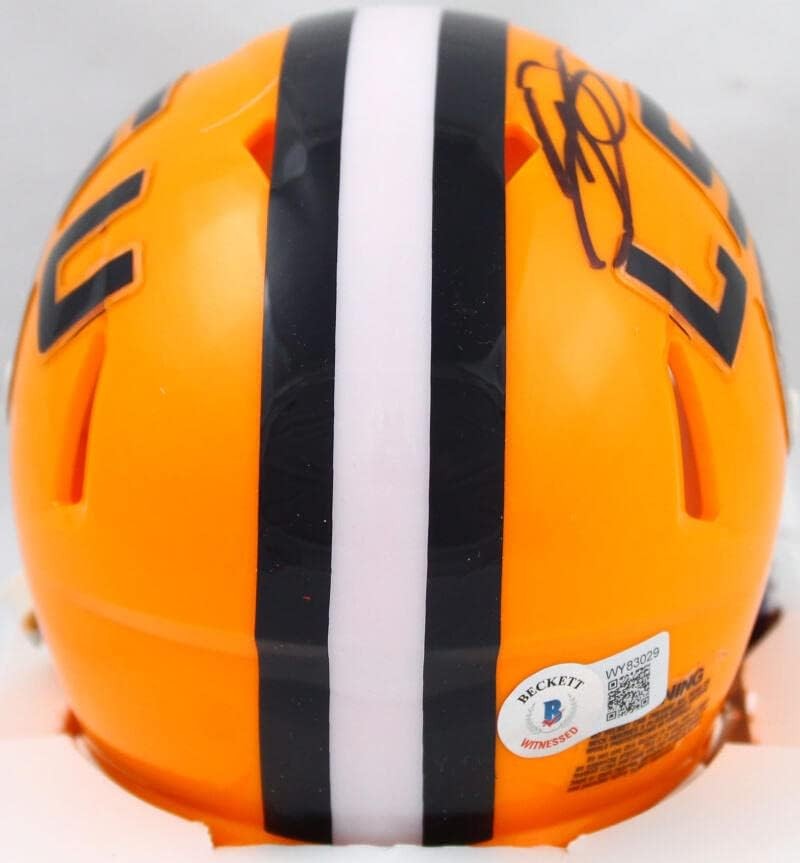 Odell Beckham Jr. Signed LSU Tigers Speed Mini Helmet - Black