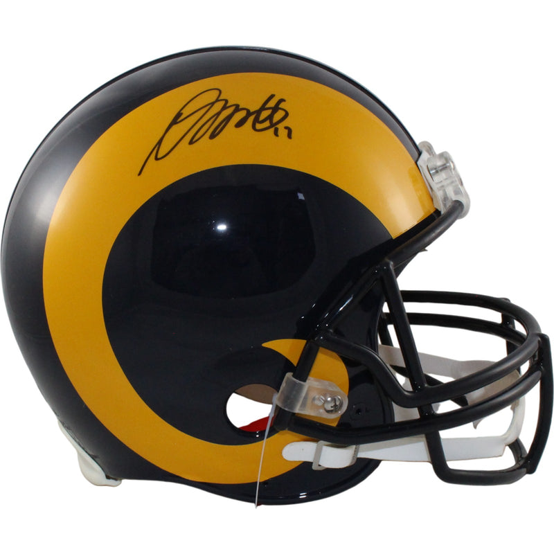 Davante Adams St. Louis Rams Autographed Authentic VSR4 Throwback Helmet