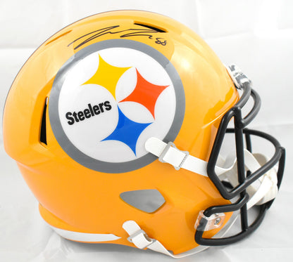 Pat Freiermuth Autographed Pittsburgh Steelers 1963-1976 Throwback Helmet
