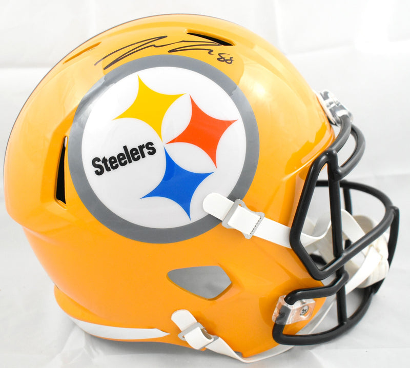 Pat Freiermuth Autographed Pittsburgh Steelers 1963-1976 Throwback Helmet