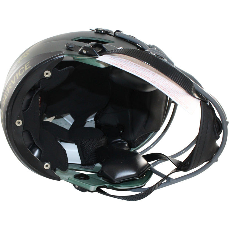 Justin Jefferson Signed Minnesota Vikings 2025 Salute to Service SpeedFlex Helmet