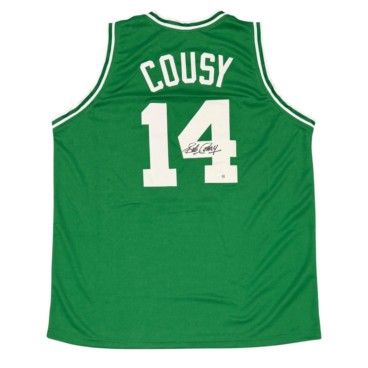 Bob Cousy Boston Celtics Autographed Custom Jersey - JSA