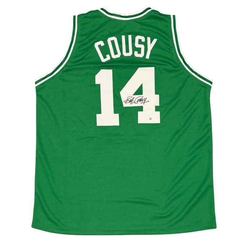 Bob Cousy Boston Celtics Autographed Custom Jersey - JSA