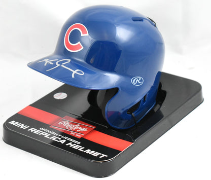 Mark Grace Autographed Chicago Cubs Mini Helmet