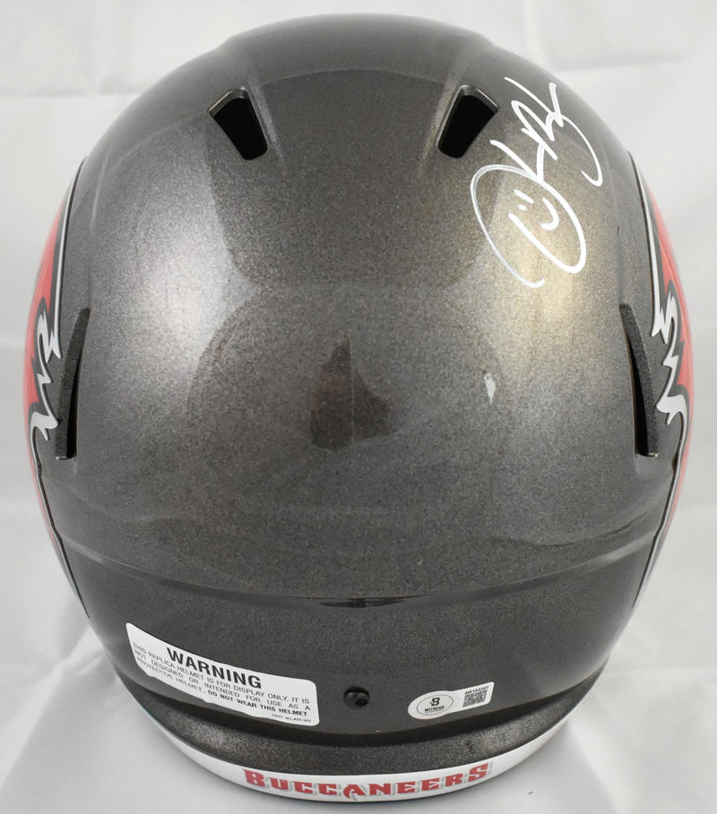 Derrick Brooks Signed Tampa Bay Buccaneers Full Size Speed Helmet