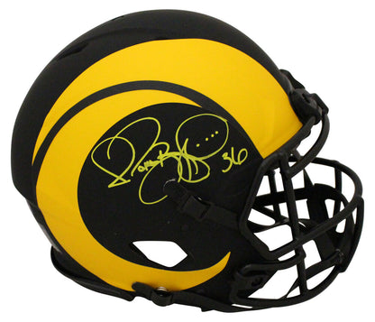Jerome Bettis Signed Los Angeles Rams Authentic Eclipse Speed Helmet