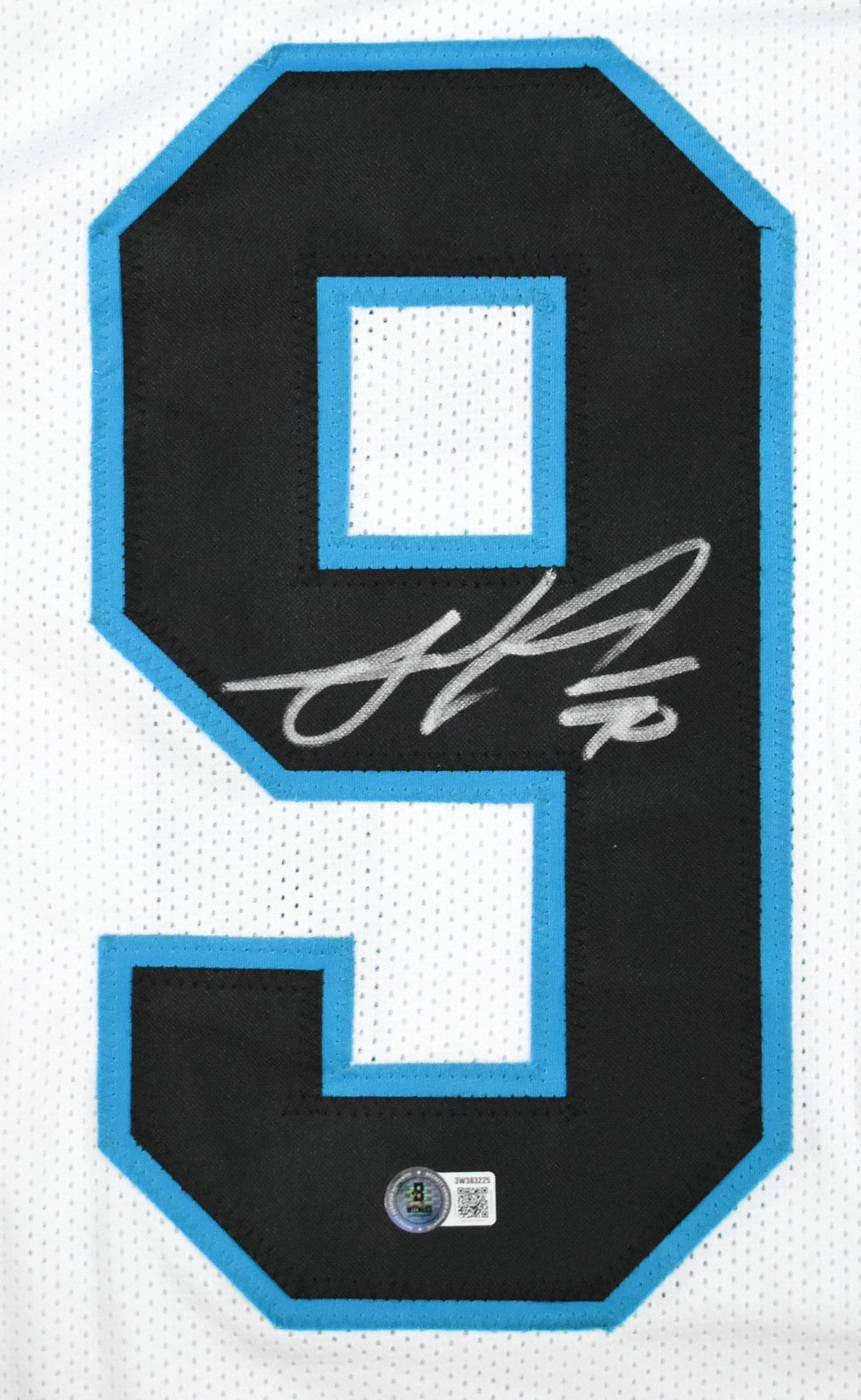 Julius Peppers Autographed Carolina Panthers White Custom Jersey