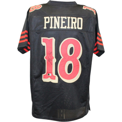 Eddie Pineiro Signed Chicago Bears Rivalry Style Custom Jersey