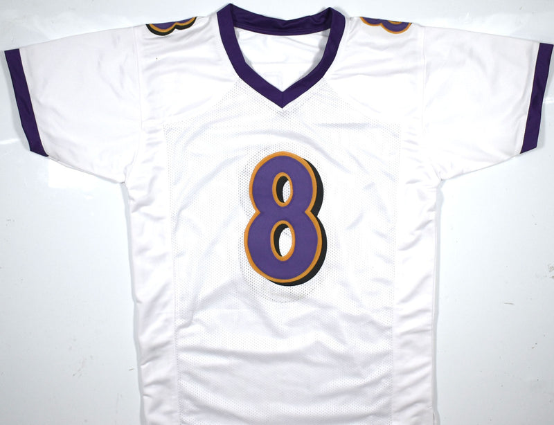 Trent Dilfer Signed White Custom Pro Style Jersey
