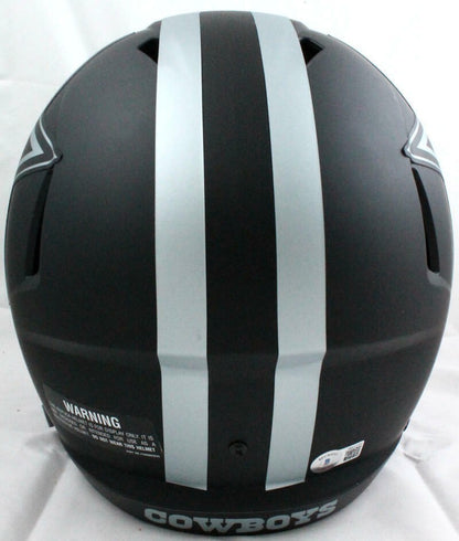 Dak Prescott Autographed Dallas Cowboys Full Size Eclipse Helmet