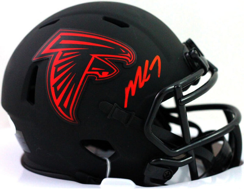 Michael Vick Autographed Atlanta Falcons Eclipse Mini Helmet