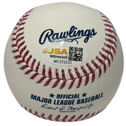 Edgardo Alfonzo Signed New York Mets ROMLB Baseball (JSA Witness)