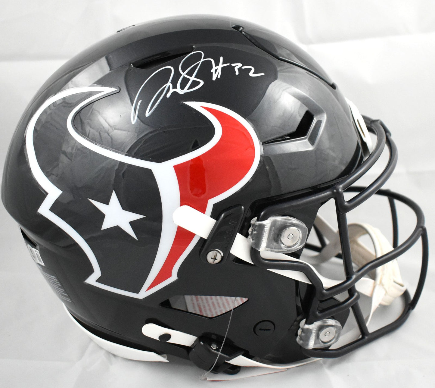 David Montgomery Autographed Houston Texans Full Size Speedflex Helmet