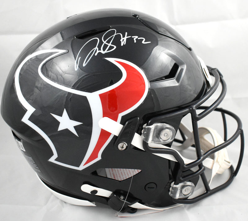 David Montgomery Autographed Houston Texans Full Size Speedflex Helmet