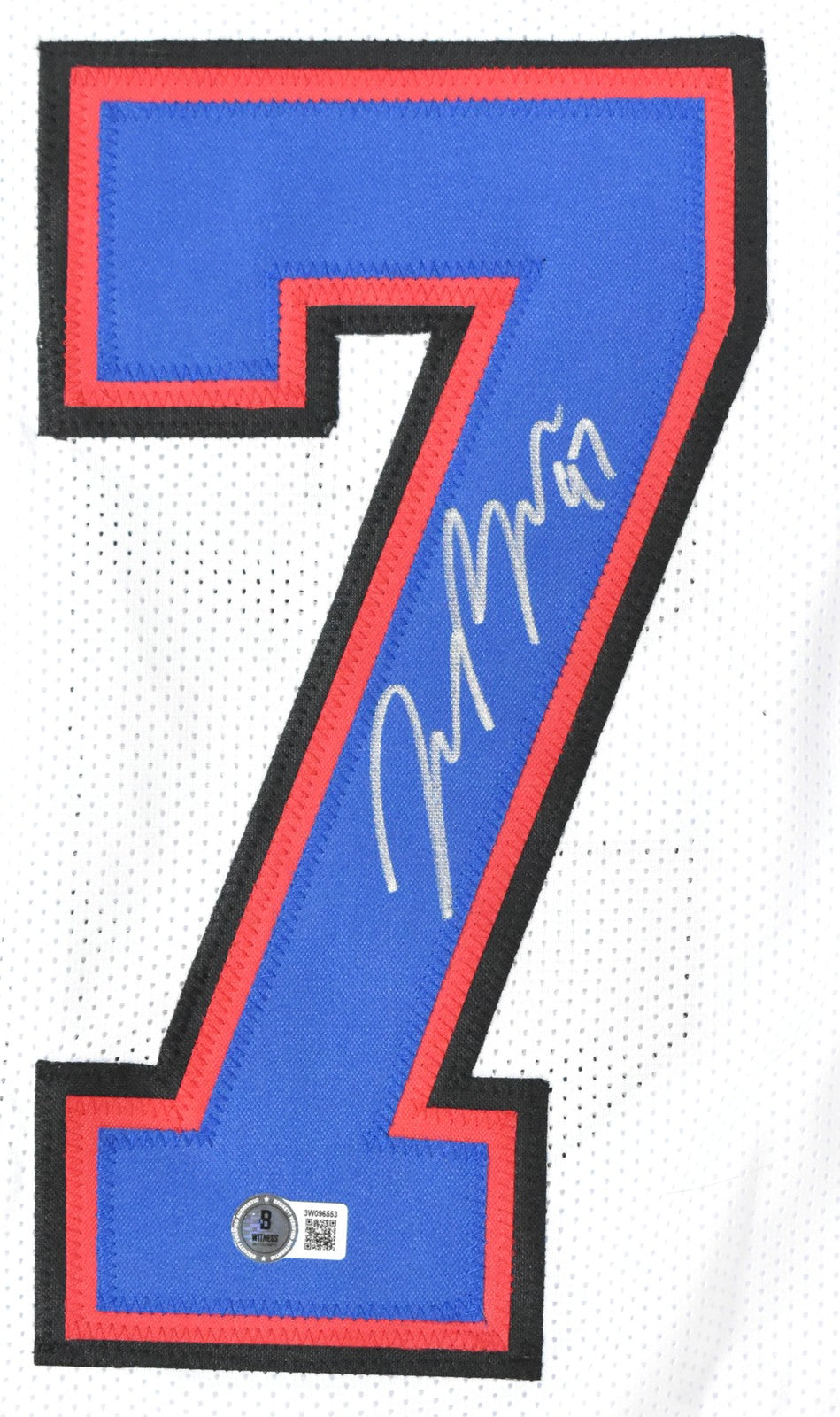 Joey Bosa Autographed White Custom Football Jersey
