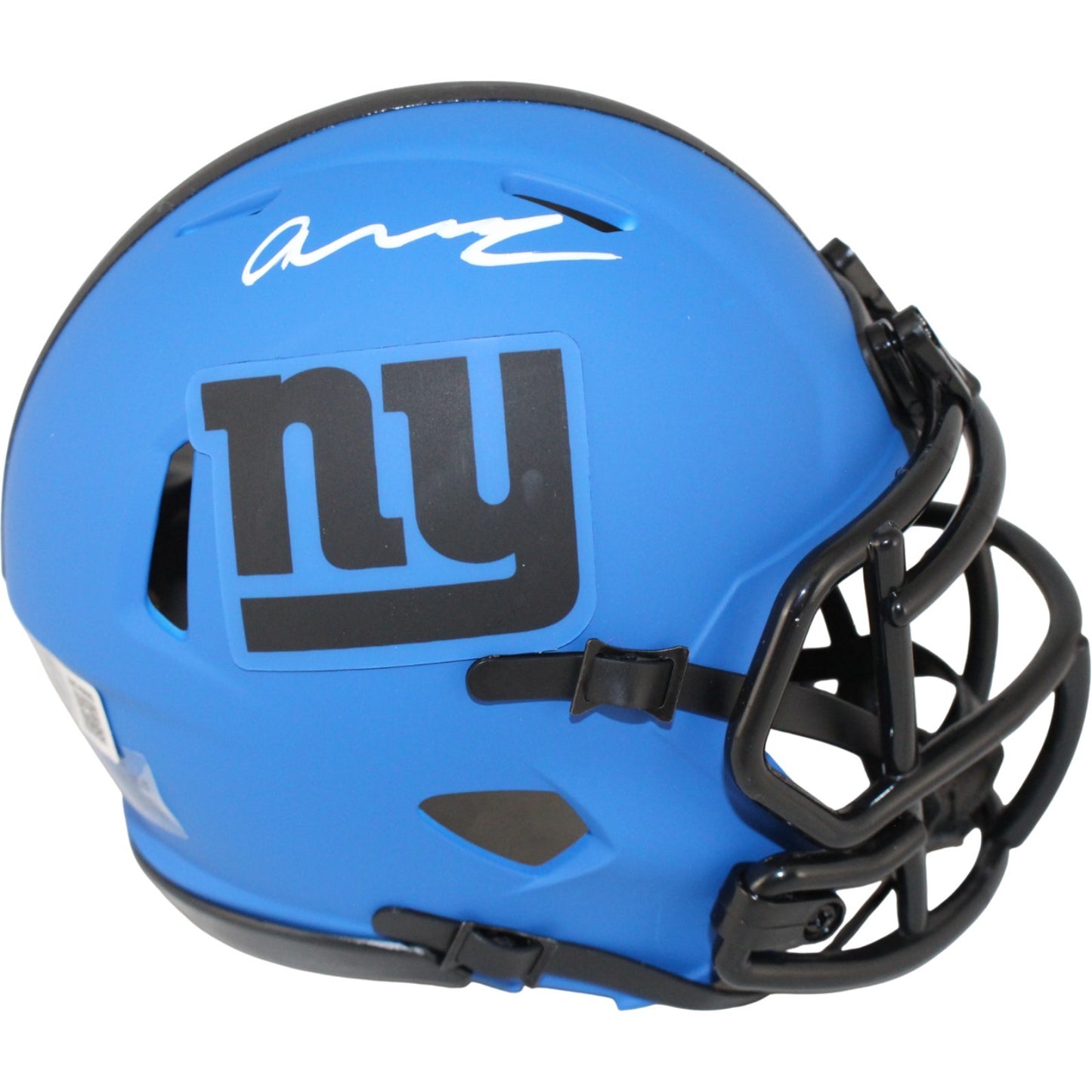 Abdul Carter Autographed New York Giants Rave Mini Helmet