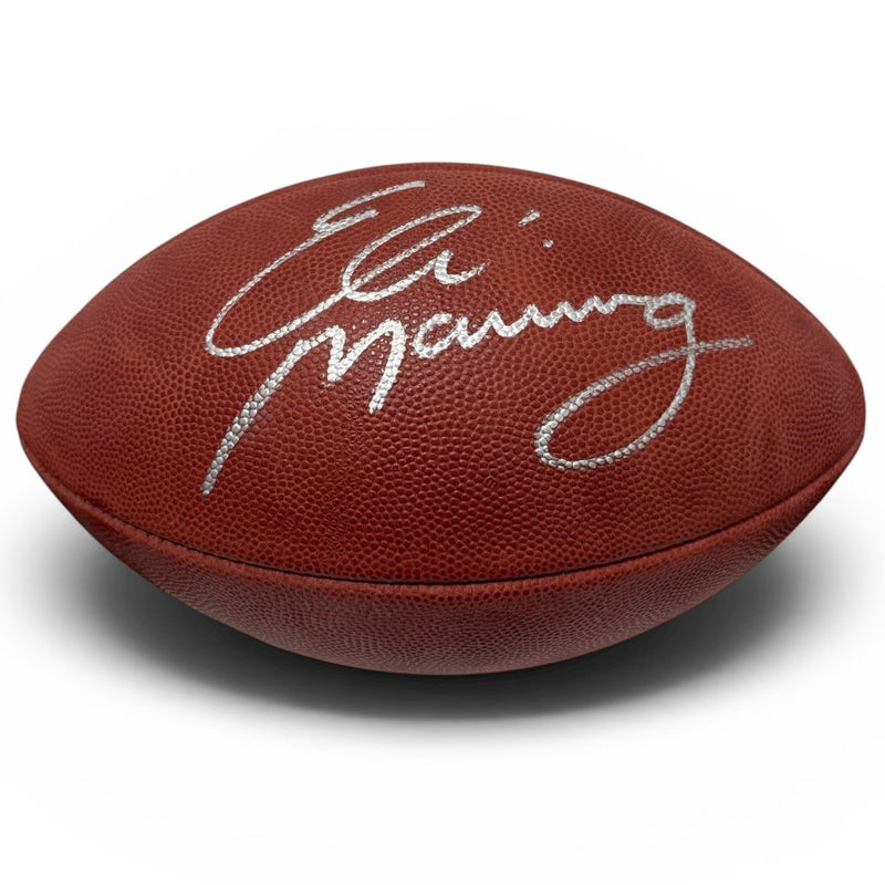 Eli Manning Signed New York Giants Wilson "The Duke" Official Football