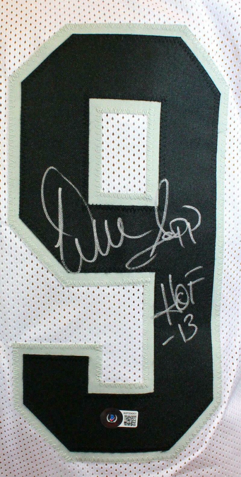 Warren Sapp Signed White Custom Jersey (HOF 13 Inscription)