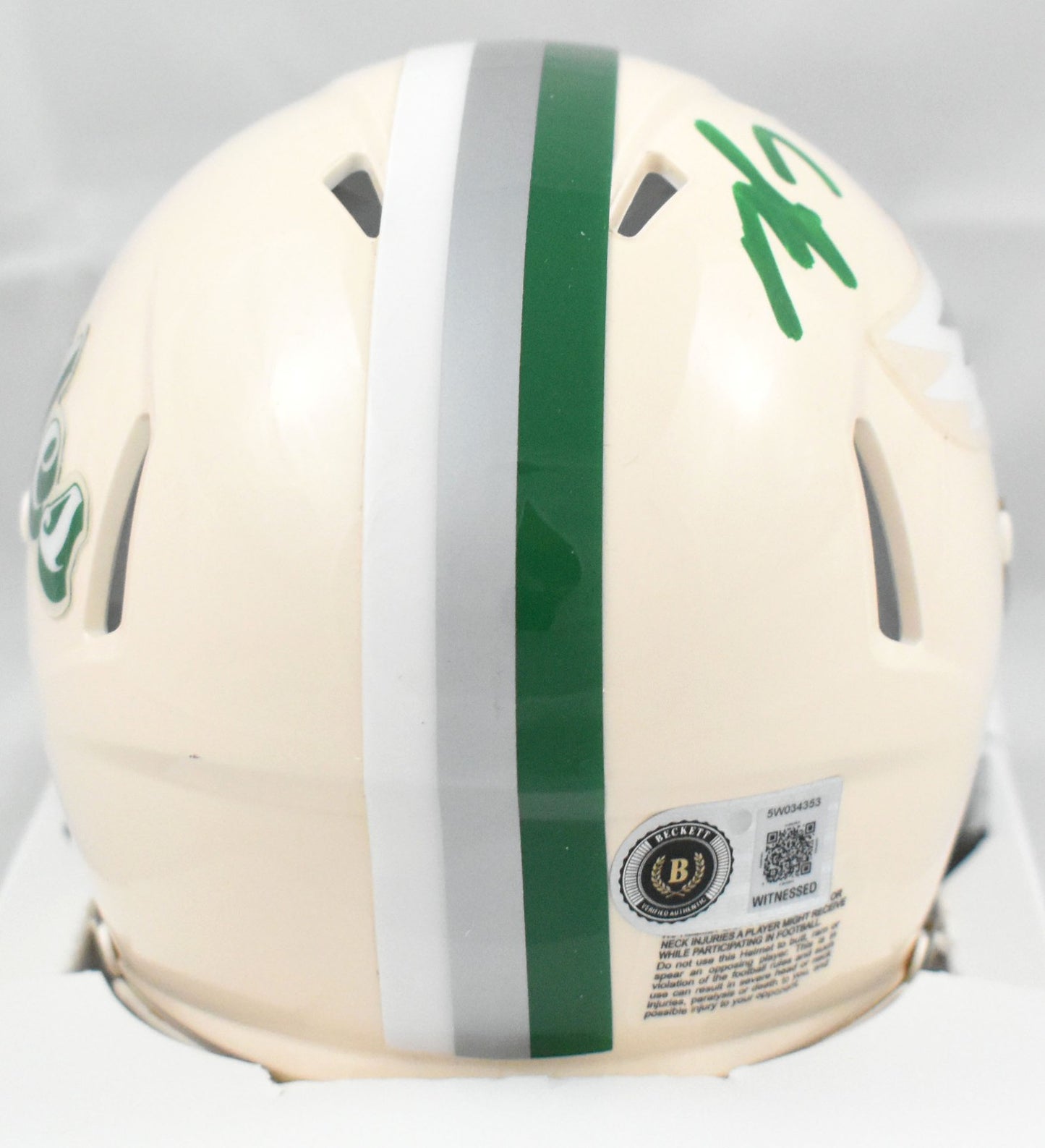 Michael Vick Autographed Philadelphia Eagles Retro Speed Mini Helmet