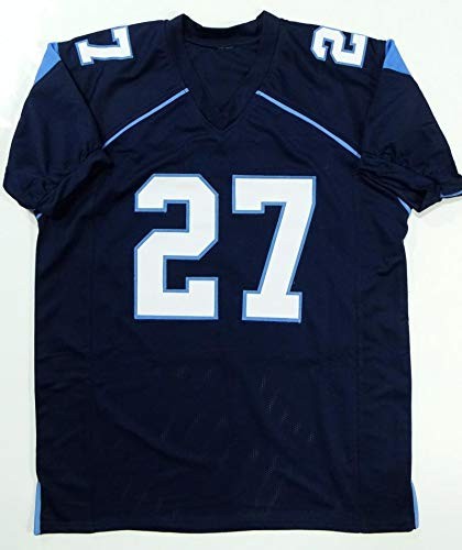 Ricky Williams Autographed Blue Custom Jersey