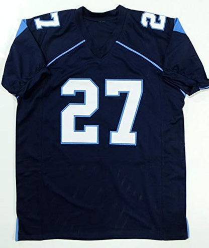 Ricky Williams Autographed Blue Custom Jersey