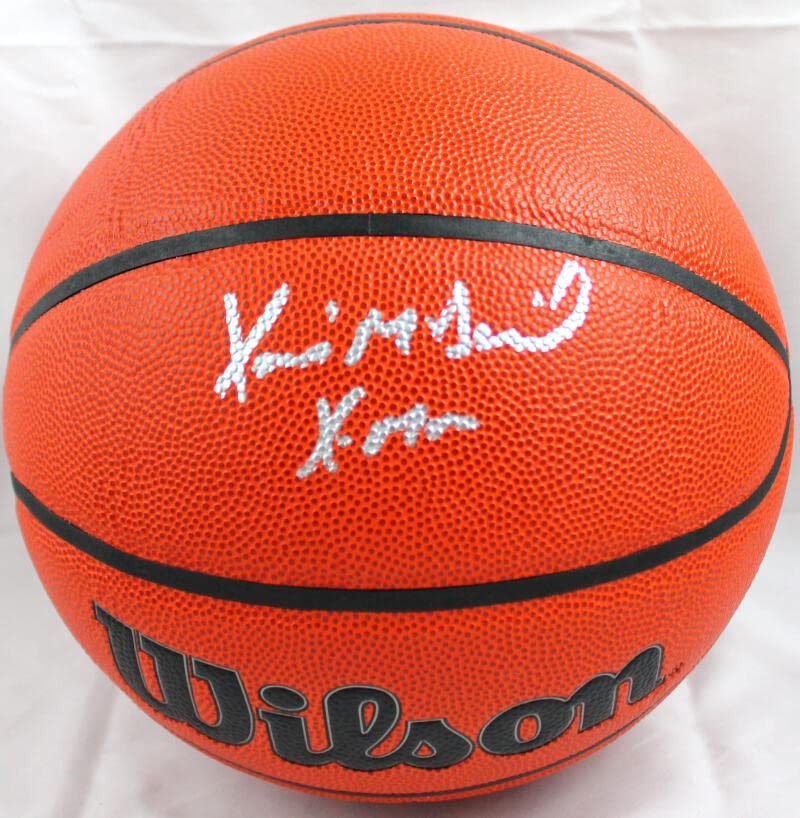 Xavier McDaniel Signed Official NBA Wilson Basketball - "X-Man"