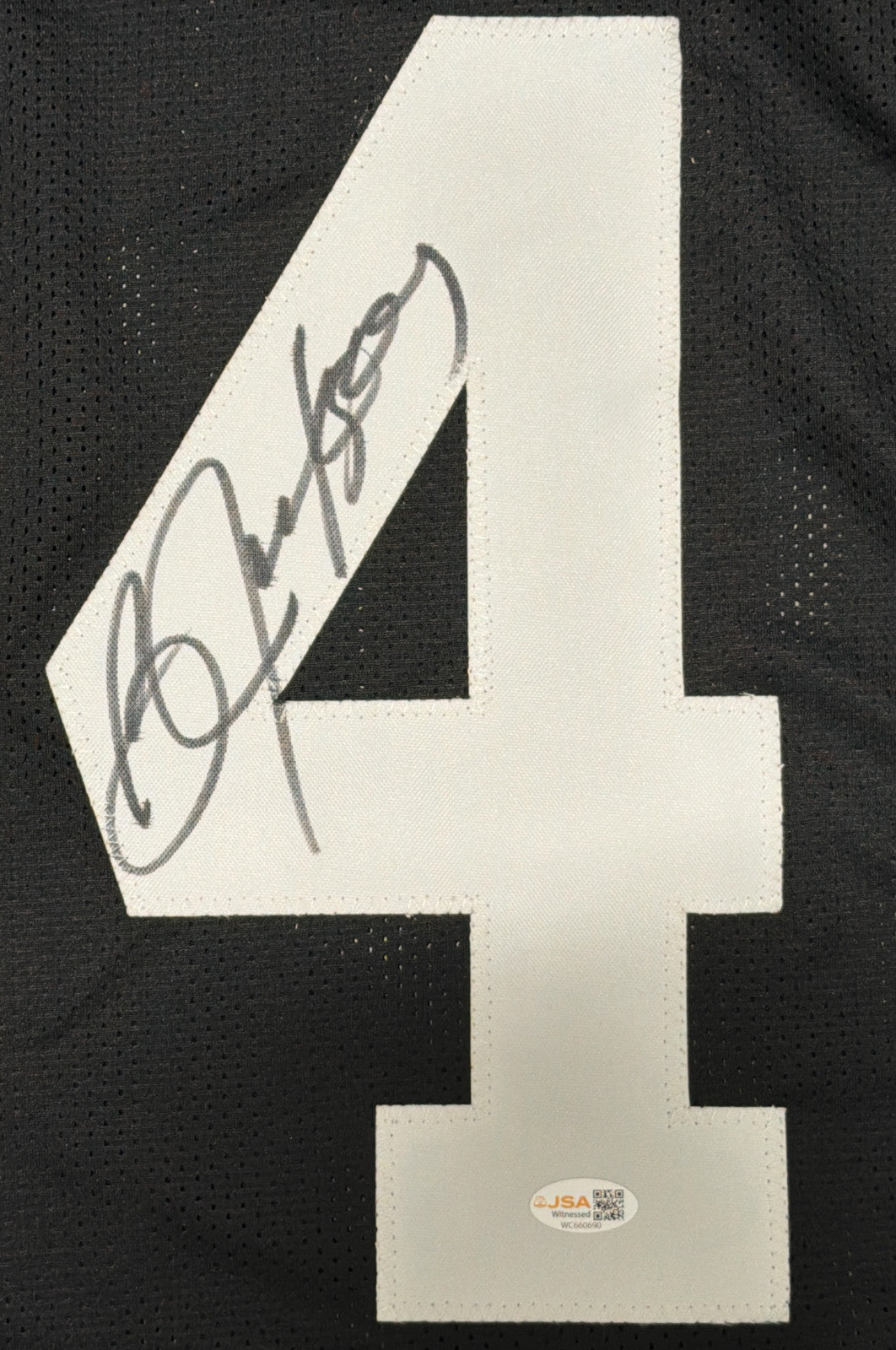 Bo Jackson Signed Oakland Raiders Custom Jersey