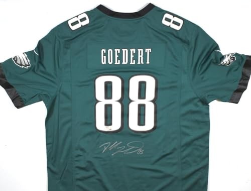 Dallas Goedert Autographed Philadelphia Eagles Green Nike Game Jersey