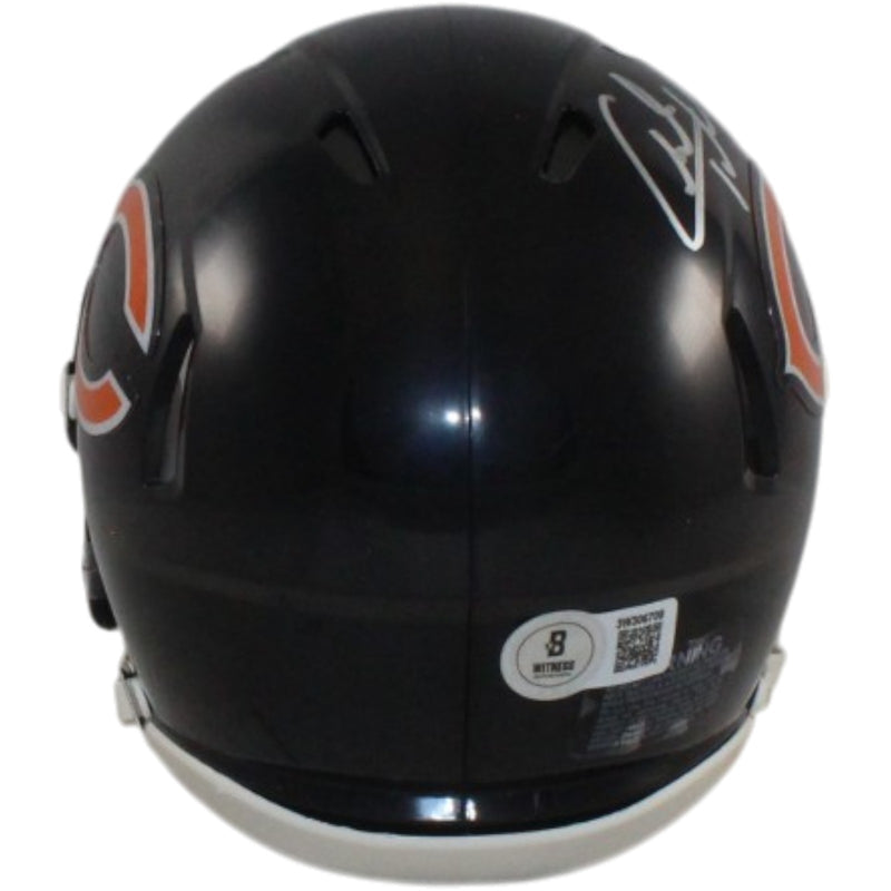 Charles Tillman Chicago Bears Autographed Mini Helmet BAS Witnessed