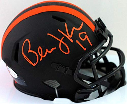 Bernie Kosar Signed Cleveland Browns Eclipse Mini Helmet