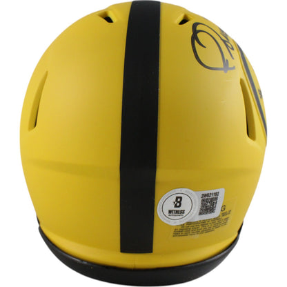 Jerome Bettis Pittsburgh Steelers Signed Rave Alternate Mini Helmet