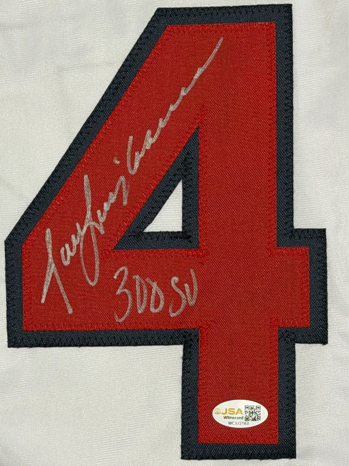 Jason Isringhausen Signed St. Louis Cardinals Custom Jersey (300 SV) JSA
