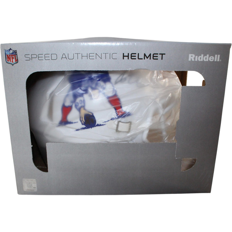 AJ Brown Signed New England Patriots Throwback Authentic Helmet